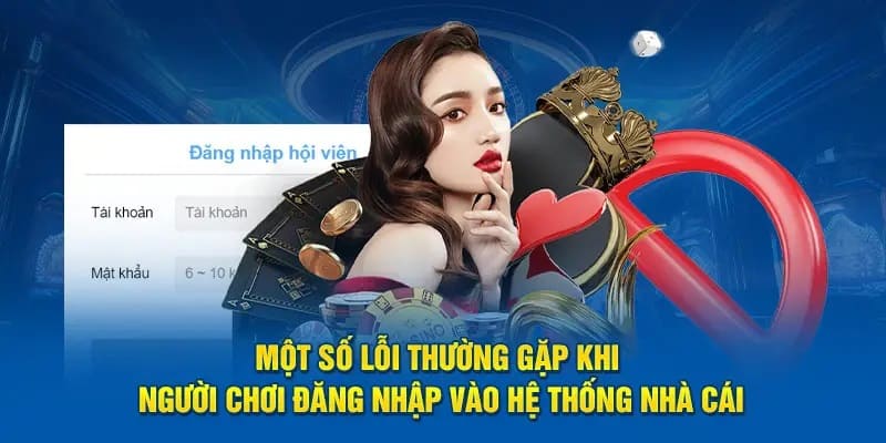 Quên mật khẩu là lỗi thường gặp trong đăng nhập