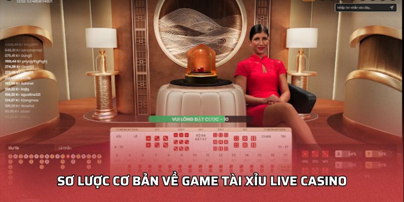Sơ lược cơ bản về game tài xỉu live casino